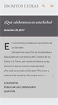 Mobile Screenshot of escritoseideas.blogspot.com