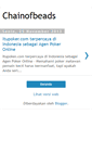 Mobile Screenshot of chainofbeads.blogspot.com