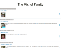 Tablet Screenshot of andy-and-josie-michel.blogspot.com