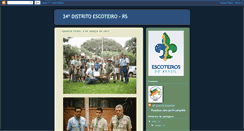 Desktop Screenshot of 34distritoescoteiro.blogspot.com