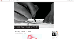 Desktop Screenshot of burnedidentity.blogspot.com