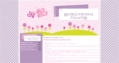 Desktop Screenshot of girlzcrystalpalace.blogspot.com