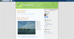 Desktop Screenshot of paradisecaylife.blogspot.com