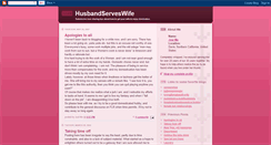 Desktop Screenshot of husbandserveswife.blogspot.com