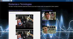 Desktop Screenshot of guitarrasetecnologias.blogspot.com