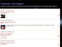 Tablet Screenshot of guitarrasetecnologias.blogspot.com