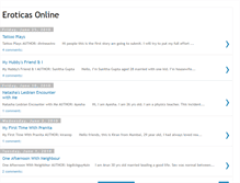 Tablet Screenshot of eroticasonline.blogspot.com