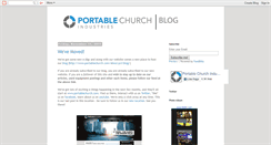 Desktop Screenshot of portablechurch.blogspot.com