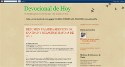 Desktop Screenshot of iglesiawesleyanadevocional.blogspot.com