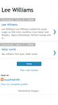 Mobile Screenshot of lee-williams2.blogspot.com