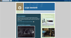 Desktop Screenshot of ccpaelementi.blogspot.com