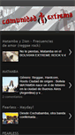 Mobile Screenshot of comunidadextrema.blogspot.com
