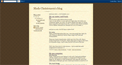 Desktop Screenshot of madsc.blogspot.com