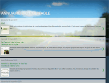 Tablet Screenshot of annuaire-bio-equitable.blogspot.com