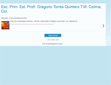 Tablet Screenshot of primariagregoriotorresquinterotm.blogspot.com