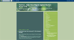 Desktop Screenshot of againsttheflow.blogspot.com