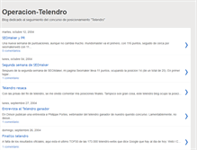Tablet Screenshot of operacion-telendro.blogspot.com