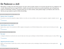 Tablet Screenshot of padawan2jedi.blogspot.com