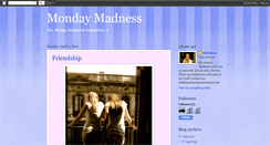 Desktop Screenshot of monmadness.blogspot.com