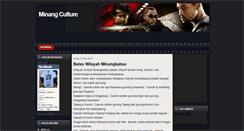 Desktop Screenshot of minangcultrure.blogspot.com