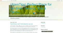 Desktop Screenshot of alamtips.blogspot.com