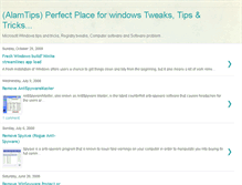 Tablet Screenshot of alamtips.blogspot.com