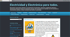 Desktop Screenshot of electricidadnoe.blogspot.com