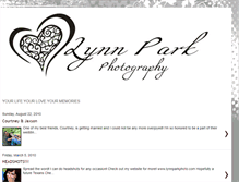 Tablet Screenshot of lynnparkphoto.blogspot.com