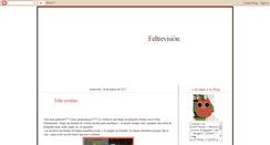 Desktop Screenshot of feltrevision.blogspot.com