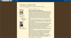 Desktop Screenshot of bardicweb.blogspot.com