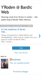 Mobile Screenshot of bardicweb.blogspot.com