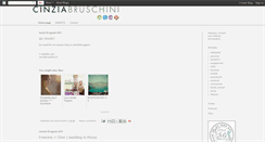 Desktop Screenshot of cinziabruschini.blogspot.com