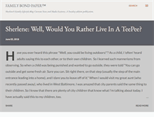 Tablet Screenshot of familybondpaper.blogspot.com
