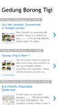 Mobile Screenshot of gedungtigi.blogspot.com