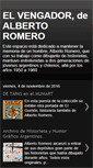 Mobile Screenshot of elvengadordealbertoromero.blogspot.com
