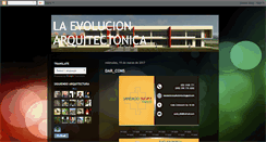 Desktop Screenshot of laevolucionarquitectonica.blogspot.com