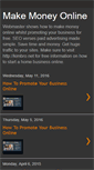 Mobile Screenshot of kimbro-makemoneyonline.blogspot.com