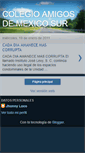 Mobile Screenshot of colegioamigosdemexicosur.blogspot.com