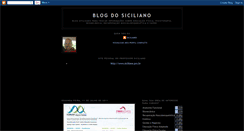 Desktop Screenshot of blogdosiciliano.blogspot.com