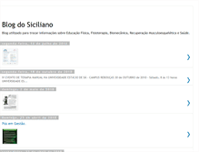 Tablet Screenshot of blogdosiciliano.blogspot.com
