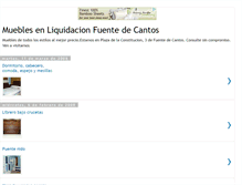 Tablet Screenshot of mueblesenliquidacion.blogspot.com