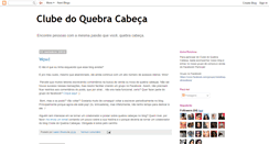 Desktop Screenshot of clubedoquebracabeca.blogspot.com