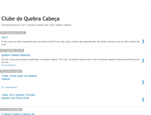 Tablet Screenshot of clubedoquebracabeca.blogspot.com