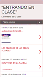 Mobile Screenshot of entrandoenclase.blogspot.com