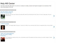 Tablet Screenshot of holyhillcenter.blogspot.com