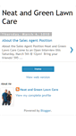 Mobile Screenshot of neatandgreenlawncare.blogspot.com