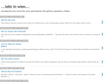 Tablet Screenshot of lebt-in-wien.blogspot.com