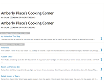 Tablet Screenshot of amberlyplacecookingcorner.blogspot.com
