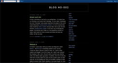 Desktop Screenshot of blogno002.blogspot.com