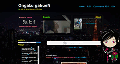 Desktop Screenshot of ongaku-gakuen.blogspot.com